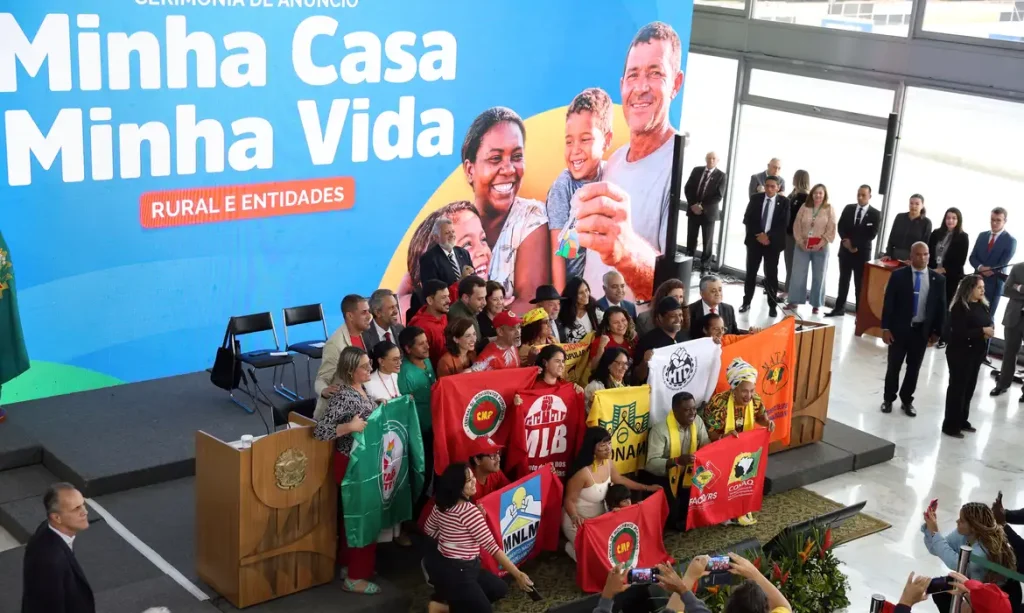 Brasília (DF), 12/06/2026 - O presidente da República, Luiz Inácio Lula da Silva, durante cerimônia de anúncio da seleção de moradias do programa Minha Casa, Minha Vida nas modalidades Rural e Urbano. Foto: Valter Campanato/Agência Brasil
