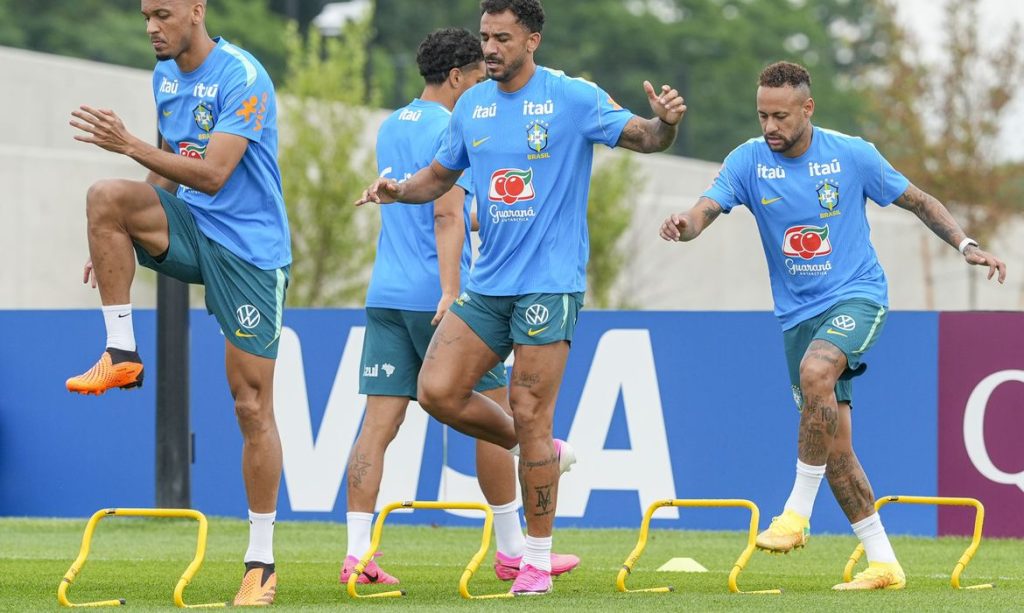 seleção brasileira faz penúltimo treino antes de duelo contra Japão em 27/6/2026