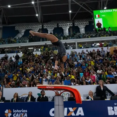 Rebeca Andrade, atleta da Seleção Brasileira de Ginástica. Foto: MeloGym/CBG