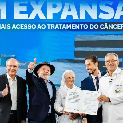 São Paulo (SP), 23/06/2026 - Presidente da República, Luiz Inácio Lula da Silva, durante Ato de Entrega de Equipamentos de Radioterapia no Hospital Santa Marcelina com Inauguração Simultânea de Outros Dois Centros de Radioterapia. Foto: Ricardo Stuckert/PR