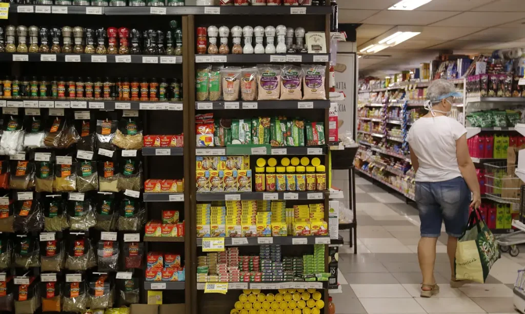 Supermercado na zona sul do Rio de Janeiro
