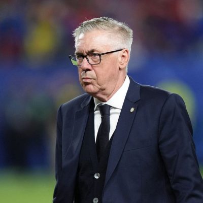 Soccer Football - FIFA World Cup 2026 - Group C - Brazil v Haiti - Philadelphia Stadium, Philadelphia, Pennsylvania, U.S. - June 19, 2026 Brazil coach Carlo Ancelotti after the match IMAGN IMAGES via Reuters/Kyle Ross