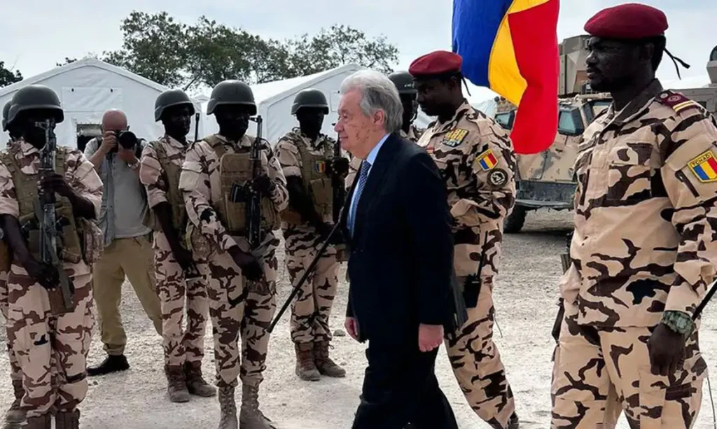 Haiti, 17/06/2026 - Secretário-geral da ONU, António Guterrez, durante visita ao Haiti. Foto: ONU/Divulgação