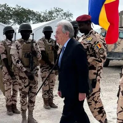 Haiti, 17/06/2026 - Secretário-geral da ONU, António Guterrez, durante visita ao Haiti. Foto: ONU/Divulgação