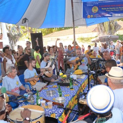 Roda de Samba,Bairro da Glória recebe mais uma edição do projeto