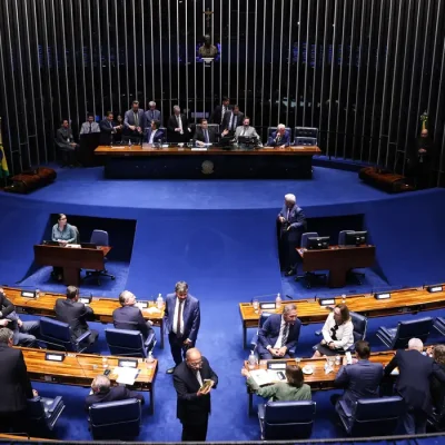 Brasília – DF- 29/04/2026 – Sessão do Senado Federal que votou contra a indicação do advogado-geral da União, Jorge Rodrigo Araújo Messias, para o cargo de ministro do Supremo Tribunal Federal (STF). Foto: Lula Marques/ Agência Brasil.