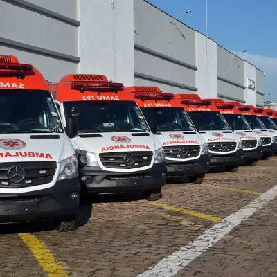 São Paulo - O presidente Michel Temer participa da entrega de 225 ambulâncias para renovação da frota do SAMU 192 (Rovena Rosa/Agência Brasil)