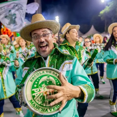 São Paulo (SP), 20/02/2025 - TV Brasil transmite desfiles das escolas de samba de São Paulo no Carnaval 2025. Foto: Felipe Araujo/Liga-SP