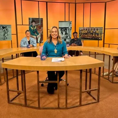 Rio de Janeiro (RJ), 26/06/2026 – Sem Censura, da TV Brasil, recebe pioneiras do futebol feminino a um ano da Copa do Mundo da modalidade no país.
Foto: Rodrigo Peixoto/TV Brasil