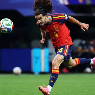 Marc Cucurella, da Espanha
15 de junho de 2026 IMAGN IMAGES via Reuters/Jordan Godfree/Proibida Reprodução