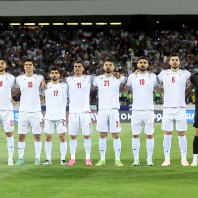 Seleção do Irã antes de jogo contra Coreia do Norte
 10/6/2025   Majid Asgaripour/WANA (West Asia News Agency)Majid Asgaripour