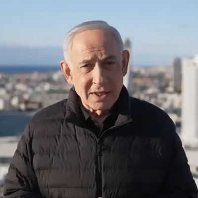 01/03/2026 - Benjamin Netanyahu, Primeiro-ministro de Israel, faz pronunciamente de vídeo e publica na sua conta da plataforma X. Foto: Frame/ X/Benjamin Netanyahu