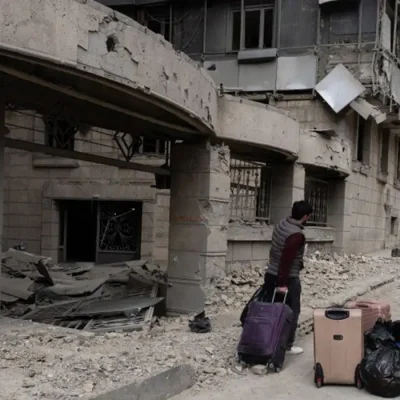 Teerã, 24/03/2026 - FOTO DE ARQUIVO - Tehran's Gandi Hospital in the aftermath of US Israeli airstrikes 1. Foto: Hossein Zohrevand/Press TV
