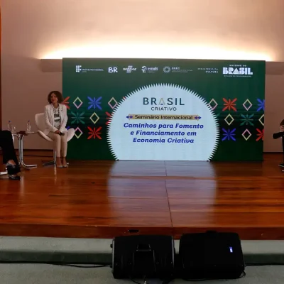 Rio de Janeiro (RJ), 16/06/2026 - Seminário Internacional Caminhos para Fomento e Financiamento em Economia Criativa , no Edifício Palácio Gustavo Capanema, centro da cidade. Foto: Tânia Rêgo/Agência Brasil