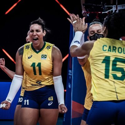 Seleção feminina de vôlei, liga das nações, brasil