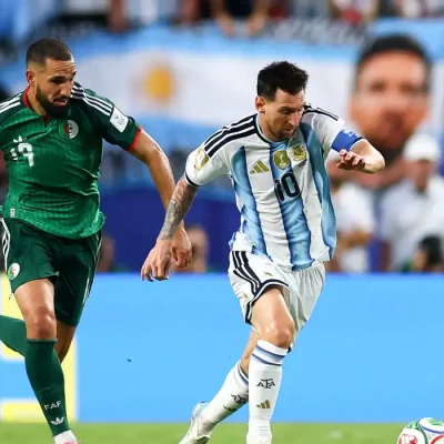 Soccer Football - FIFA World Cup 2026 - Group J - Argentina v Algeria - Kansas City Stadium, Kansas City, Missouri, U.S. - June 16, 2026
Argentina's Lionel Messi in action REUTERS/Claudia Greco