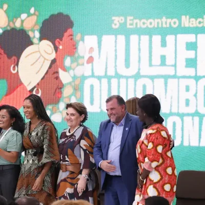 Brasília – DF – 11/06/2026 –  Presidente Luiz Inácio Lula da Silva durante encontro Nacional de Mulheres Quilombolas.  Foto: Lula Marques/Agência Brasil.