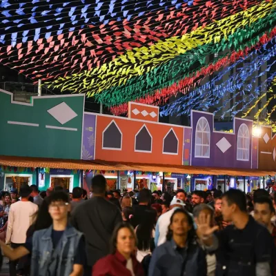 Campina Grande (PB), 14/06/2025 – Público durante o São João de Campina Grande (PB), na Praça do Povo, centro da cidade. Foto: Tomaz Silva/Agência Brasil