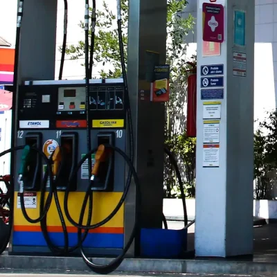 Posto de gasolina em Pinheiros