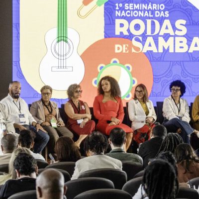 Brasília (DF), 23/06/2026 – 1* Seminário Nacional das Rodas de Samba - Capanema.
Foto: Filipe Araújo / MinC