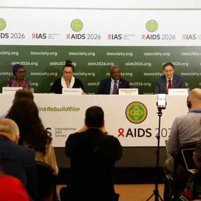 Rio de Janeiro (RJ), 27/07/2026 – Coletiva de imprensa de abertura da 26° Conferência Internacional de AIDS. Foto: Fernando Frazão/Agência Brasil