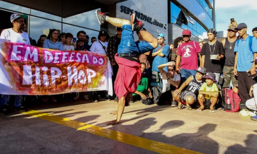 Brasília (DF), 15/07/2026 - FOTO DE ARQUIVO - Manifestação hip hop. José Cruz/Agência Brasil