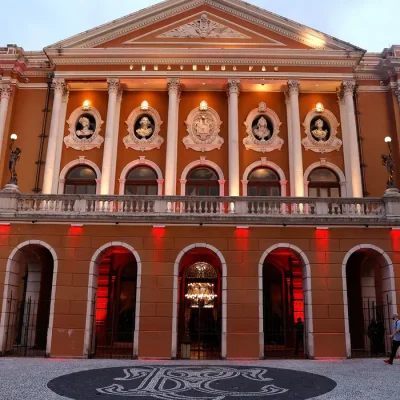 Belém (PA), 06/06/2025 - Fachada do Theatro da Paz, palco do TEDx Amazônia, centro da cidade. Foto: Tânia Rêgo/Agência Brasil