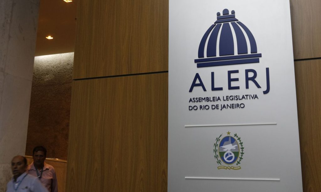 Sede da Assembleia Legislativa do Estado do Rio de Janeiro (Alerj), Edifício Lúcio Costa, na Rua da Ajuda, centro da cidade.