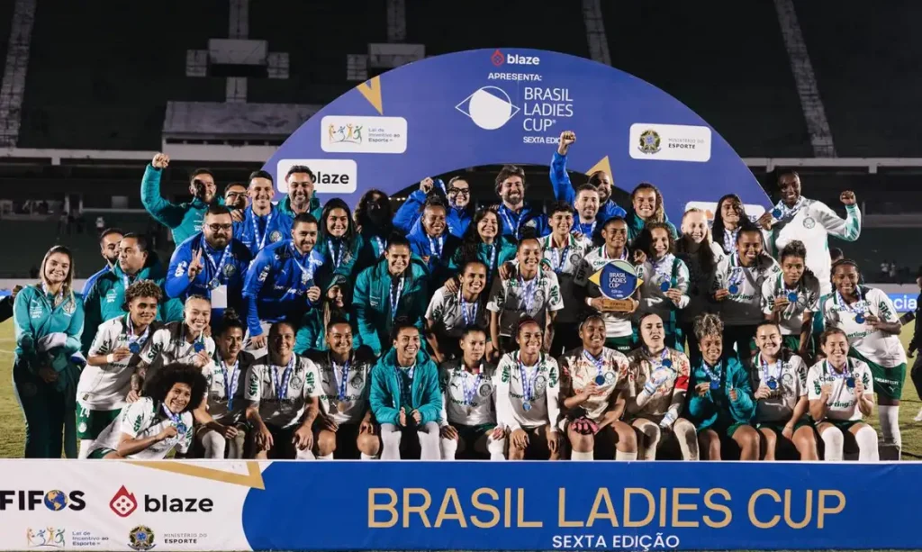 Palmeiras vence Flamengo por 3 a 1 e conquista título do Brasil Ladies Cup, em 12/07/2026 - Futebol Feminino, Palestrinas, Campeãs