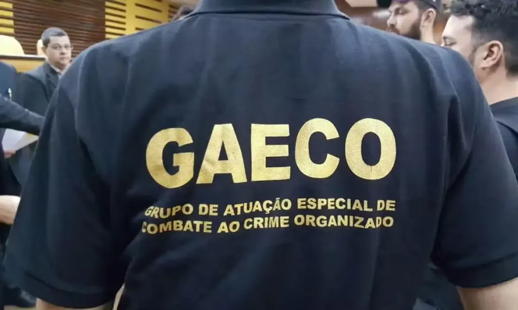 07/07/2026 - Grupo de Atuação Especial de Combate ao Crime Organizado (Gaeco), do Ministério Público de São Paulo, em operação de março de 2026 — Foto: Divulgação/MP-SP