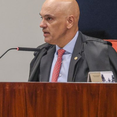 Brasília (DF), 24/02/2026 – Ministro Alexandre de Moraes durante inicio do julgamento no STF dos mandantes do assassinato da ex-vereadora, Marielle Franco.
Foto: Valter Campanato/Agência Brasil