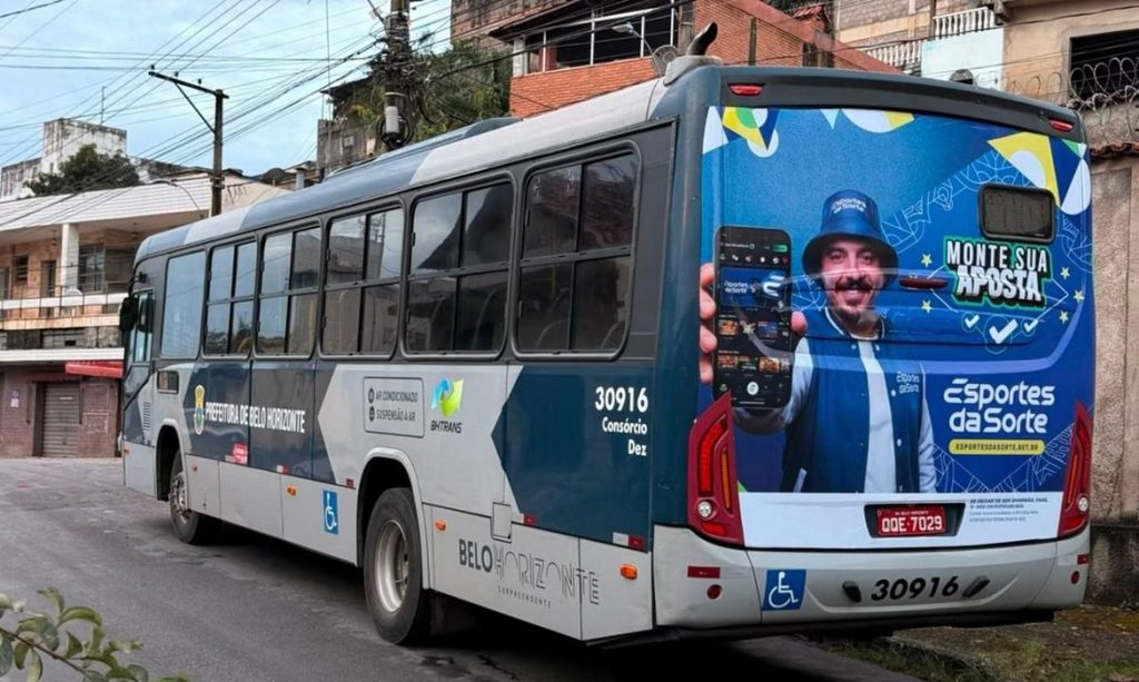 Belo Horizonte (MG), 15/07/2026 - FOTO DE ARQUIVO - Prefeitura de BH proíbe publicidade de bets em espaços públicos, ônibus e mobiliário urbano. Foto: Wagner Ferreira/Divulgação