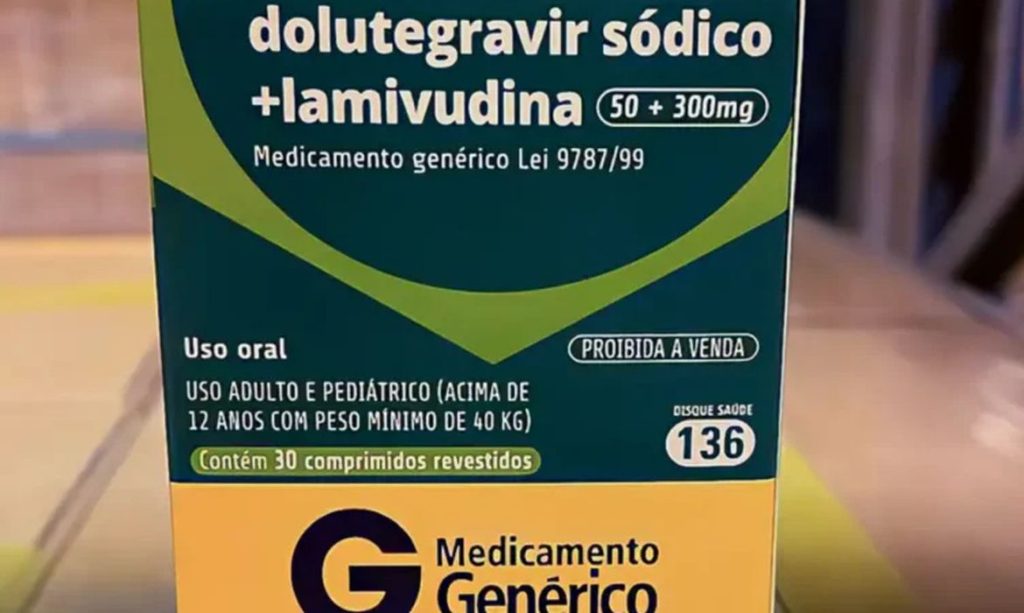 dolutegravir usado no SUS contra o HIV. Foto: Agência de Notícias da Aids/ Divulgação