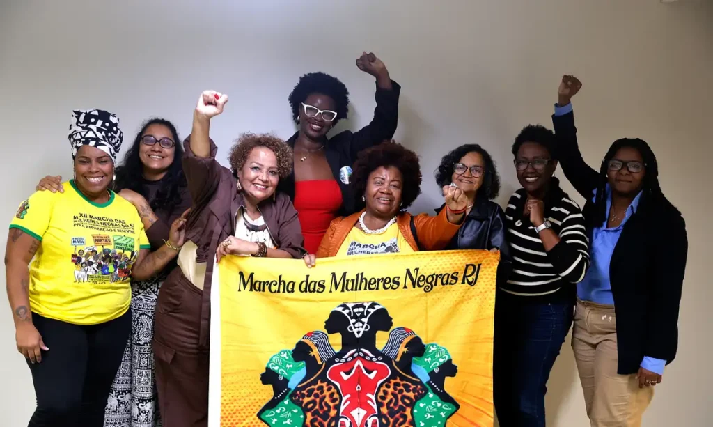 Rio de Janeiro (RJ), 16/06/2026 - Encontro com lideranças do movimento negro que organizam a Marcha das Mulheres Negras do Rio de Janeiro que tera como tema