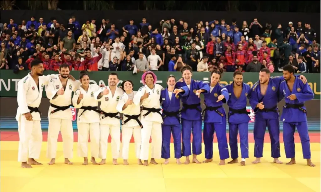 Brasil derrota Alemanha por 5 a 1 no Desafio Internacional de Judô, em 30/07/2026