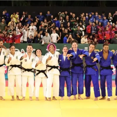Brasil derrota Alemanha por 5 a 1 no Desafio Internacional de Judô, em 30/07/2026