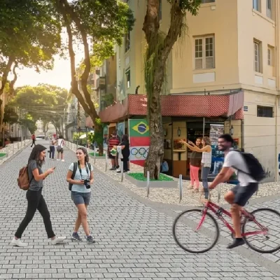 Brasília (DF), 04/07/2026 – Prefeitura cria Distrito de Arte e Cultura da Lapa e inicia obras do Boulevard Selarón para transformar a região.
Arte Prefeitura RJ
