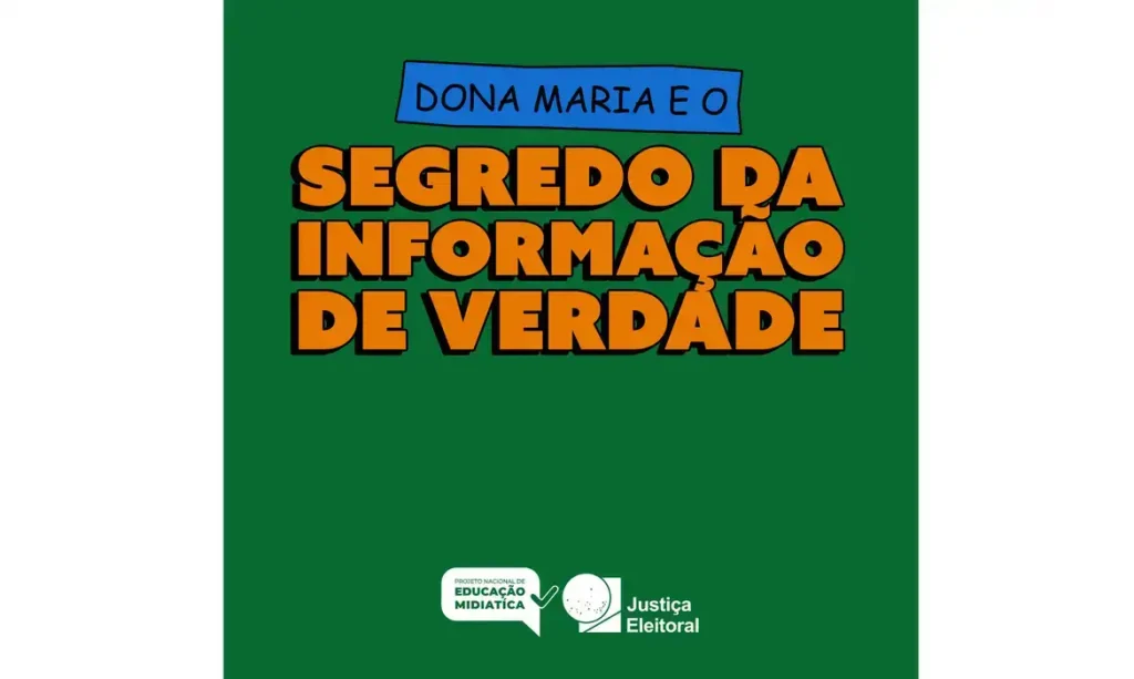 TRE de Alagoas lança quadrinho digital sobre desinformação na internet. Foto: Justiça Eleitoral/Divulgação