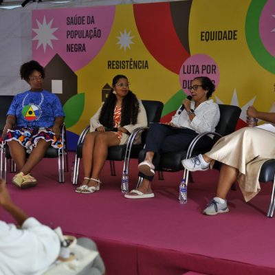 Brasília (DF), 03/07/2026 - Mesa “Mulheres e Blocos Afro”, que integra a programação da Casa da Igualdade Racial durante o Festival Latinidades, realizado no Museu Nacional. Foto: Valter Campanato/Agência Brasil