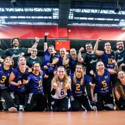 seleção brasileira feminina bate anfitriã China e vai à final do Mundial de vôlei sentado, em 16/07/2026