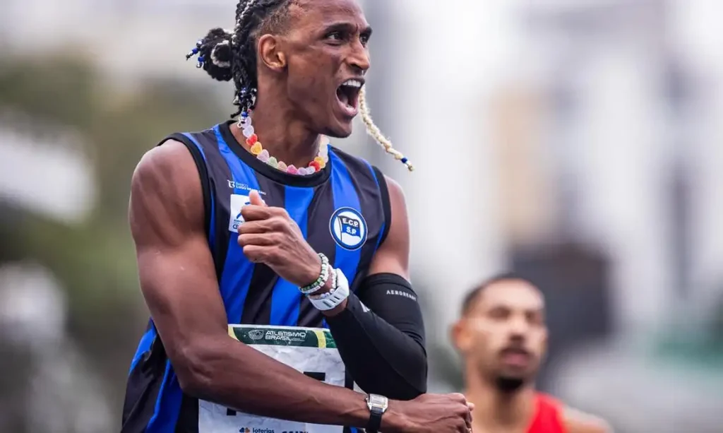 Alison dos Santos, o Piu, conquista ouro nos 400m no Troféu Brasil - em 24/07/2026