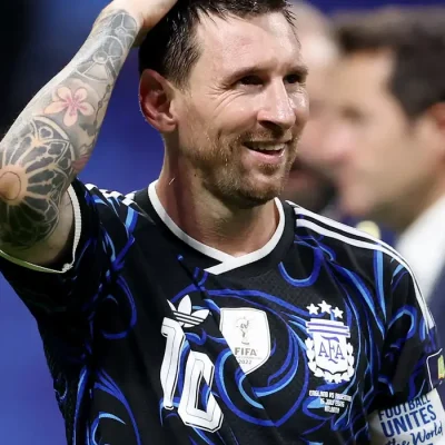 Lionel Messi, da Argentina, comemora após a partida
15 de julho de 2026 IMAGN IMAGES via Reuters/Brett Davis