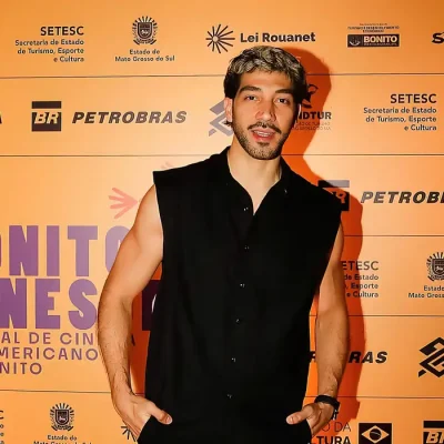 31/07/2026 - O ator paraguaio Diro Romero, no CineSur . Foto: Instagram/ diro_romero