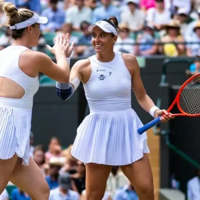 Dupla de Luisa Stefani com Gabriela Dabrowski avança à final do Torneio de Wimbledon - em 10/07/2026