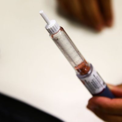 Canetas para aplicação de insulina,exame da curva glicêmica