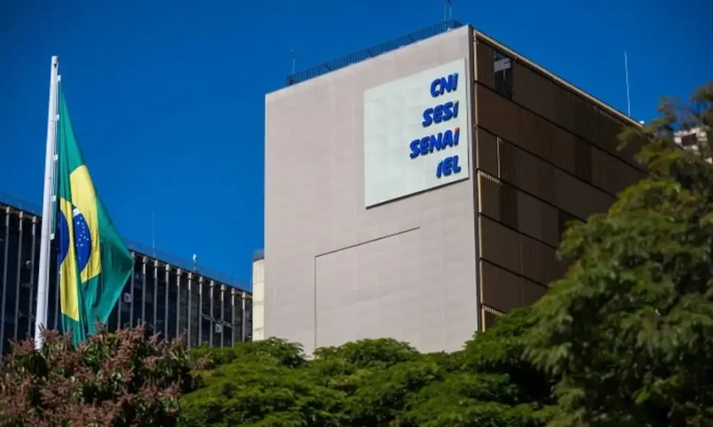 Fachada do edifício Roberto Simonsen, sede da CNI. Localizado na SBN (Setor Banc..rio Norte) - Quadra 1, Bloco C, Bras..lia - DF. Foto: Iano Andrade / CNI