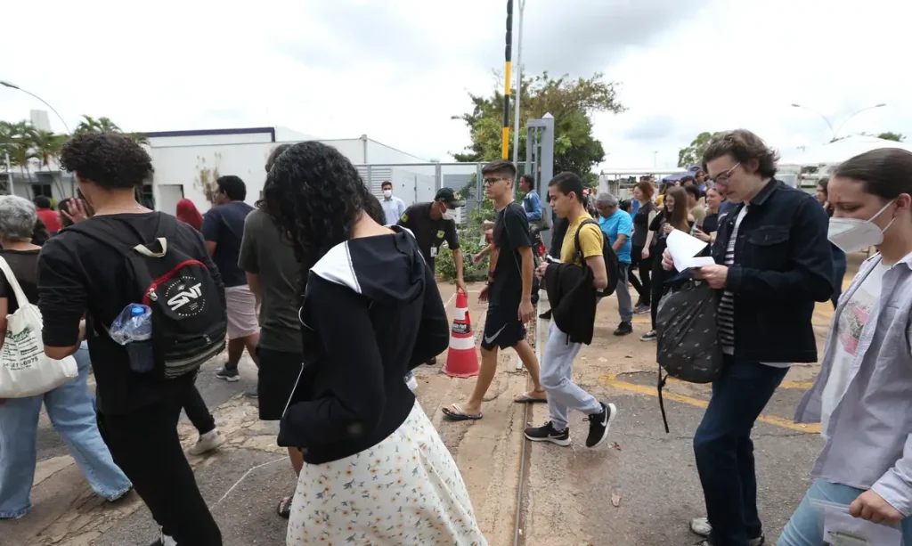 Abertura dos portões, segunda etapa do Exame Nacional do Ensino Médio (Enem) 2022.
