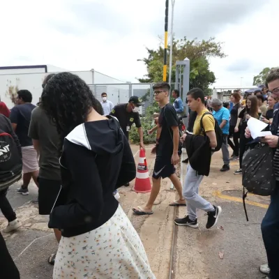 Abertura dos portões, segunda etapa do Exame Nacional do Ensino Médio (Enem) 2022.