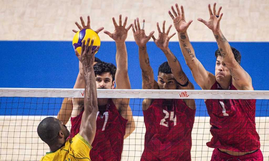 Brasil é superado por EUA por 3 sets a 0 na terceira e última semana da fase preliminar (classificatória), em 17/07/2026