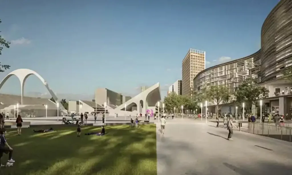 Rio de Janeiro (RJ), 10/07/2026 – Região histórica do Rio, Praça Onze será revitalizada.
Projeto de revitalização da Praça Onze Prefeitura do Rio/Divulgação
